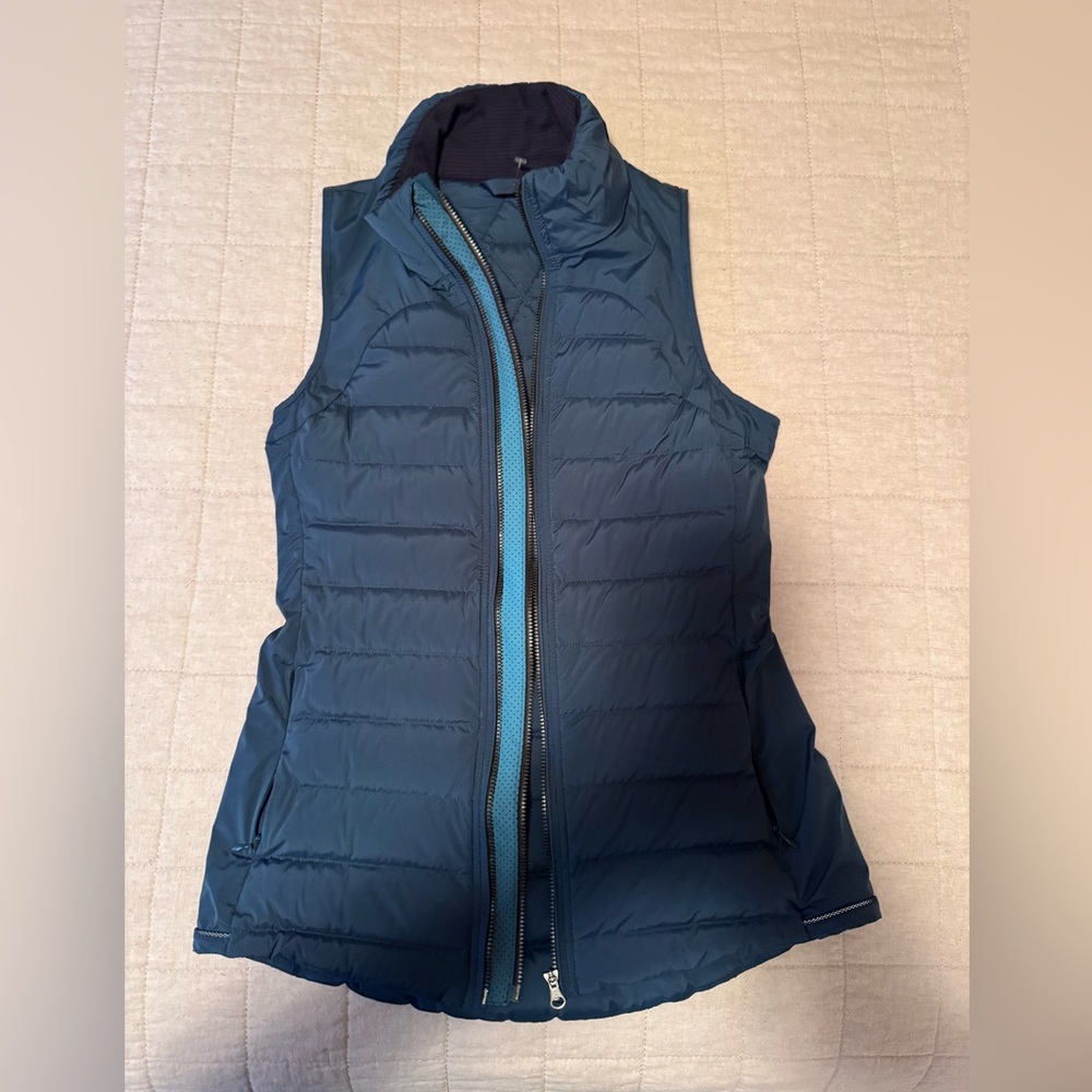 Lululemon Athletica Teal Puffer Vest